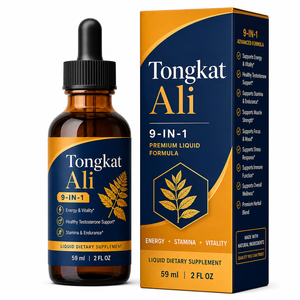Suplemento Líquido para el Bienestar Masculino, 9 en 1, con Extracto de Tongkat Ali, Panax <span class=keywords><strong>Ginseng</strong></span> y L-Arginina, Alta Absorción, Venta al Por Mayor - Product Image 1