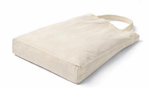 กระเป๋าผ้าฝ้ายพิมพ์ลายตามสั่งคุณภาพสูง พร้อมช่องใส่ของและฐานก้นกระเป๋าแบบขยาย ขายดีที่สุด กระเป๋าช้อปปิ้งผ้าฝ้าย 100% - Product Image 3