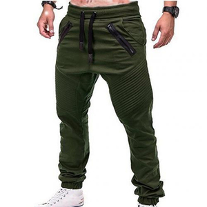 Men Track Pants Premium Athletic Fit Adjustable Drawstring Elastic Waist Lightweight Sportswear <b>Trousers</b> <b>with</b> Side <b>Pockets</b> - Product Image 6