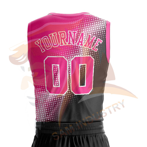 Uniformes de basket-ball sublimés sur mesure, design professionnel, fabricant personnalisé, vêtements de sport respirants, uniformes de basket-ball - Product Image 6