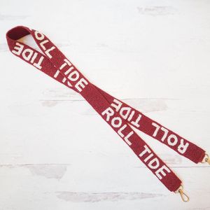 เชือกคล้องคอลายลูกปัดบามาพร้อมดาวสีแดงและตะขอโลหะ ดีไซน์ทนทานด้วยไนลอนสีขาว - Product Image 6
