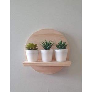 Estantes Flotantes Contemporáneos de Madera y MDF para Decoración del Hogar, Estantes de Pared y Exhibición - Product Image 1