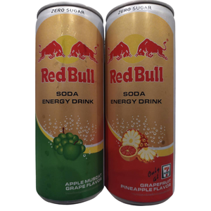 Boisson Énergisante RedBull Saveur Pamplemousse Ananas 250ml Formule Thaïlandaise pour l'Exportation en Gros - Product Image 2