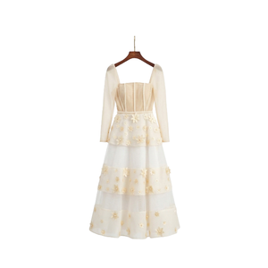 Robe longue portefeuille pour femme, imprimé floral bohème, avec ourlet à volants, taille ajustable à nouer, tissu léger pour les vacances à la plage - Product Image 2
