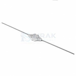 Sonde lacrymale Bowman en acier inoxydable, 6 pouces, instrument chirurgical manuel ORL, sonde réutilisable pour procédure ophtalmique - Product Image 1