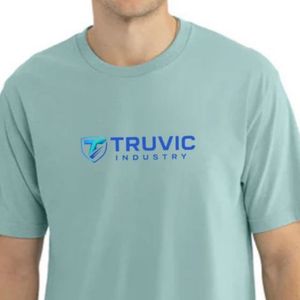 T-shirt tubulaire idéal pour homme en mélange de coton, respirant, col rond, léger, décontracté, pour la gym, les activités de plein air et l'été - Product Image 3