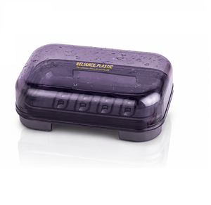 Light Luxury Plastic <b>Soap</b> <b>Holder</b> with Double-layer Drainage Holes - Product Image 1