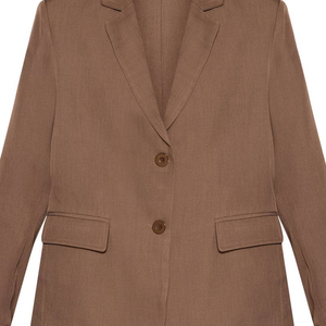 Blazer oversize pour femme, col cranté, simple boutonnage, manches longues, décontracté, pour le bureau, tendance, vente en gros OEM, personnalisable - Product Image 5
