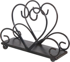 Most Selling Black Metal Napkin Holder For <b>Table</b> <b>Top</b> Accessories Black Color Napkin Tissue Holder from India Supplier - Product Image 2