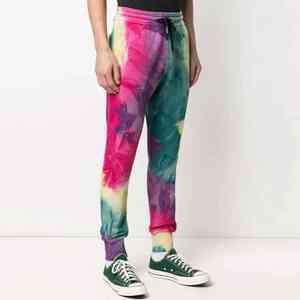 กางเกงจ็อกเกอร์ผู้ชายทรงสลิมฟิต พิมพ์ลายดิจิตอล กันลม เหมาะสำหรับออกกำลังกายและเล่นกีฬา - Product Image 1