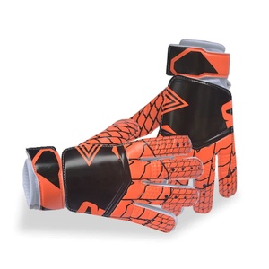 Top Choice <b>for</b> Soccer Players New Arrival Best Quality Black and Green High-Density Goalkeeper Gloves High Quality Silicon - Product Image 3