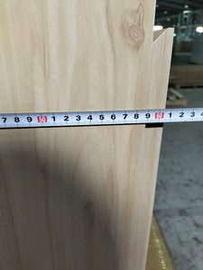 SANYANG Modern Birch MDF Kitchen Cabinet Door <b>Panel</b> <b>Light</b> Oak Finish Easy Installation - Product Image 3