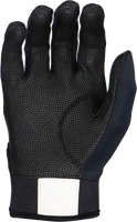 Gants de frappeur de baseball en cuir de qualité supérieure, fermeture auto-agrippante, antidérapants, soutien flexible pour la main, protection rembourrée de la paume