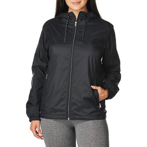 High Quality Women's 100% Polyester Windbreaker <b>Jacket</b> <b>Long</b> Sleeve Solid Color Autumn Wear Women Front Zipper Waterproof <b>Jacket</b> - Product Image 1