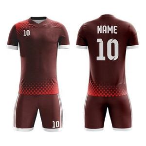 Conjunto de Uniforme de Fútbol Personalizado Rojo para Hombre, Camiseta de Manga Corta con Cuello Camisero, Poliéster que Absorbe la Humedad, Pantalones Cortos Blancos, Calcetines Negros - Product Image 3