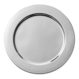 Assiette de présentation en métal design avec revêtement doré de qualité supérieure pour dîners de luxe et événements de mariage - Product Image 2