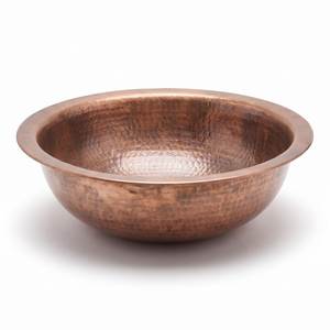 Lavabo de Cobre de Diseño con Aspecto Metálico Rústico para Interiores de Baños Residenciales y Comerciales de Lujo - Product Image 3