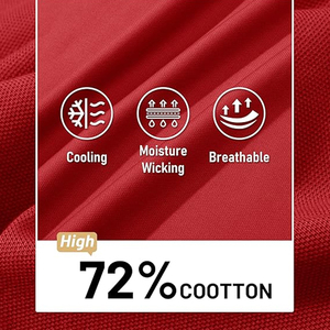 Polo de Golf Premium para Hombre, Absorbente de Humedad, Transpirable, con Bordado Personalizado, Proveedor de Polos en EE. UU. - Product Image 5