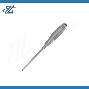 Medical Grade Straight <b>Bone</b> Curette No.0 11.34 Inch Stainless Steel <b>Surgical</b> <b>Instrument</b> 5.2mm Width Manufacturer Pakistan - Product Image 3