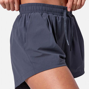 Pantalones Cortos Deportivos de Cintura Alta para Mujer – Ropa Deportiva Transpirable y Elástica - Product Image 4