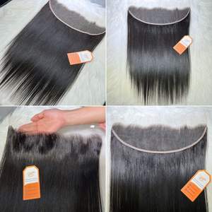 Nouveaux produits HD Lace Frontal perruque 180% densité Extensions de cheveux humains vietnamiens en gros prix d'usine - Product Image 2