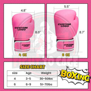 Guantes de Boxeo de Artes Marciales Personalizados para Niños, Duraderos, para Muay Thai, Sparring, Kickboxing, Protección en Combate, 16 oz - Product Image 5