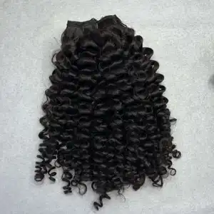 Best Quality Black Curly Hair Extensions, Vietnamese Real Hair, Original Hair From Vietnam cloudy hair collection