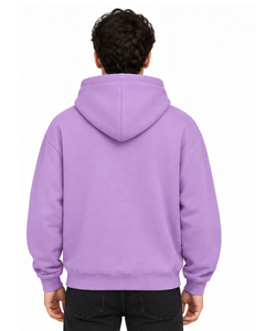 Sudadera con Capucha Unisex de Algodón Grueso para Exteriores, con Estampado de Dibujos Animados, Forro Interior, Sin Cordones, Color Liso, Diseño ODM Extra Grande - Product Image 4