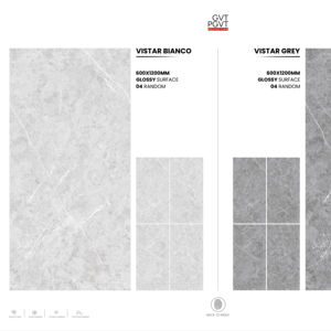 กระเบื้องพอร์ซเลนเคลือบเงาหรูหราไร้ที่สิ้นสุด ขนาด 600x1200 มม. คุณภาพพรีเมียม ขัดเงา ขนาดใหญ่ สำหรับใช้ภายในและภายนอก - Product Image 1