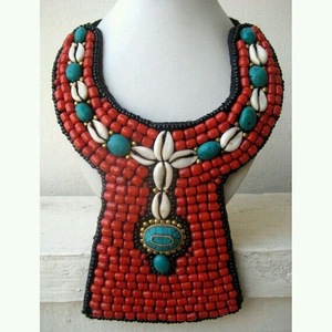 CRYSTAL CRAFT Boho Polymer Clay Choker Necklace Colorful African Vinyl Disc Beads Necklace Summer Beach Heishi - Product Image 2