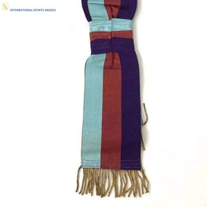 Custom Embroidered Eco-Friendly Premium Craftsmanship Masonic Regalia Sashes Safety <b>Pin</b> for Lodge Ceremonies Official Events - Product Image 3