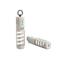 Outil d'extérieur 3-en-1 : Lampe torche, Répulsif anti-moustiques et Batterie externe 5000 mAh |   Charge rapide Type-C |   Essentiel pour le camping