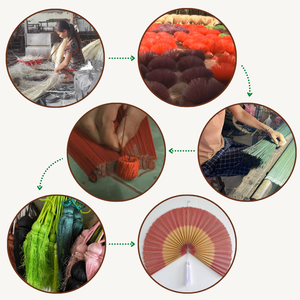 Bohemian Round <b>Wall</b> Decor Bamboo Fan High Quality Bamboo <b>Wall</b> Fan Headboard Made in Vietnam by King Craft Viet - Product Image 5