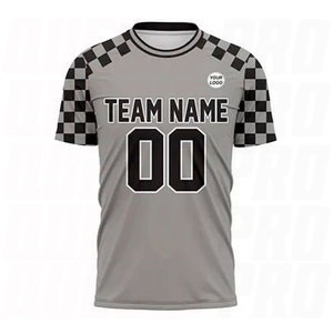 เสื้อฟุตบอลแบบขายส่งสั่งทำได้ ออกแบบลายพื้นหลัง ปักโลโก้ ทีมสโมสร เสื้อฟุตบอลเยาวชน - Product Image 4