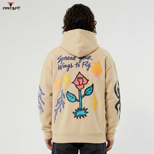 Sweat-shirt uni personnalisé avec logo, unisexe, pour hommes, sweats à capuche pour hommes, sweats à capuche tendance pour hommes à bas prix - Product Image 6