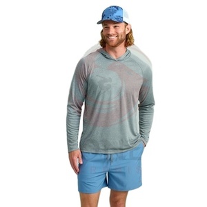 Sudadera con Capucha de Pesca de Manga Larga, Transpirable, con Protección Solar UPF 50, de Secado Rápido y Diseño Liso - Product Image 1