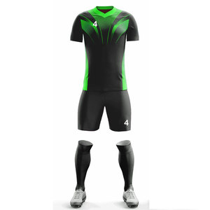Vente en gros OEM de maillots de football personnalisés respirants, kits uniformes pour joueurs, uniformes d'équipe, vêtements d'entraînement sportif pour clubs, kits de rugby - Product Image 2