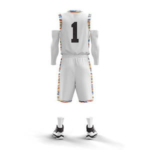 Meilleur design d'uniformes de basketball personnalisés pour hommes, ensemble respirant sans manches par sublimation, grandes tailles, prix de gros abordable - Product Image 3