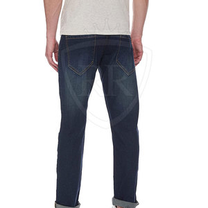 Pantalones Vaqueros de Cintura Media Rectos para Hombre, 100% Algodón, Transpirables, Estilo Casual para Uso Diario y al Aire Libre - Product Image 6