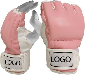 Guantes MMA de palma abierta para hombres y mujeres para Kickboxing Sparring Muay Thai Boxing para grappling y artes marciales - Product Image 1