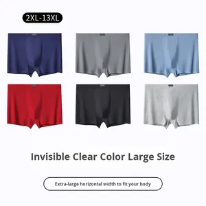 OEMODM Caleçons Boxers Homme Taille Haute Grande Taille en Modal Respirant Extra Large 11XL Type Taille Haute Sous-vêtements Personnalisés pour Homme - Product Image 2