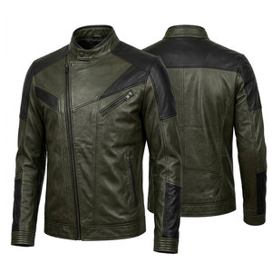 Classic Men Leather Jacket Timeless Biker Design Crafted For Winter Wear Winter Jacket And Fashion Forward Looks - Product Image 1