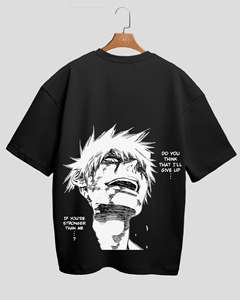 Custom High Quality Oversized Black <b>Tie</b> Dye Graphic Jersey T-Shirt Men Women Vintage Streetwear Casual Cotton Short Sleeve 320g - Product Image 1
