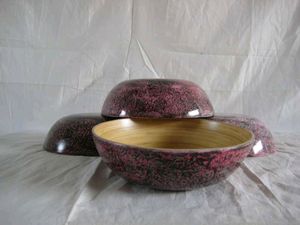 Este es el cuenco de bambú más popular y asequible de Vietnam, hecho completamente de bambú ecológico. - Product Image 2