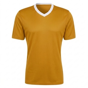 Camiseta de Fútbol con Cuello en V Unisex, Cuello Abierto, Personalizable, Transpirable, de Poliéster, Manga Corta - Product Image 5