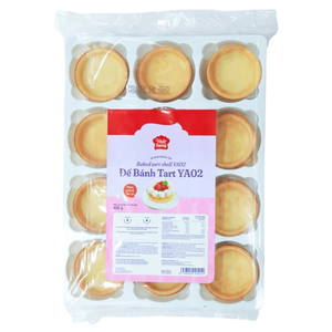 OEM/ODM ทาร์ตอบสำเร็จรูป ขายส่งโดยตรงจากโรงงาน ผลิตภัณฑ์ฮาลาล ขนมหวานแช่แข็ง เปลือกทาร์ตไข่อบ YA02 420 กรัม ราคาสุดคุ้ม - Product Image 1