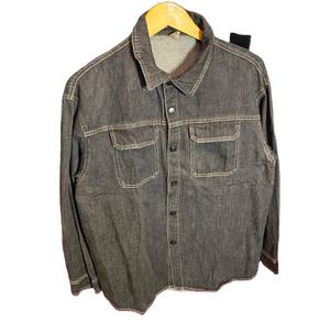 Chaqueta Vaquera Vintage Personalizada para Invierno, Estilo Formal y Casual, con Parches, Bordados y Decoración de Botones - Product Image 1