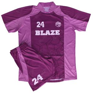 Maillot de football personnalisé pour hommes, club d'entraînement, vêtements de football bleus originaux à séchage rapide, uniformes de club de football, combinaison de football, maillot de football - Product Image 1