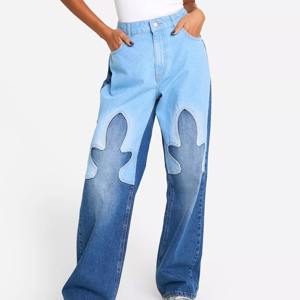 Jeans de Mezclilla para Mujer al por Mayor, Nuevo Artículo, Jeans de Mezclilla Personalizados para Mujer al por Mayor, Fabricante con Mayor Volumen de Ventas - Product Image 1