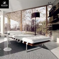 Sofá Cama Barcelona para Apartamentos Pequeños, Moderno, Minimalista, Individual, de Oficina, de Doble Uso, Modelo para Descanso, Reclinable